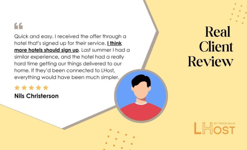 Hotel lost & found: a guest explains why LHost makes the difference