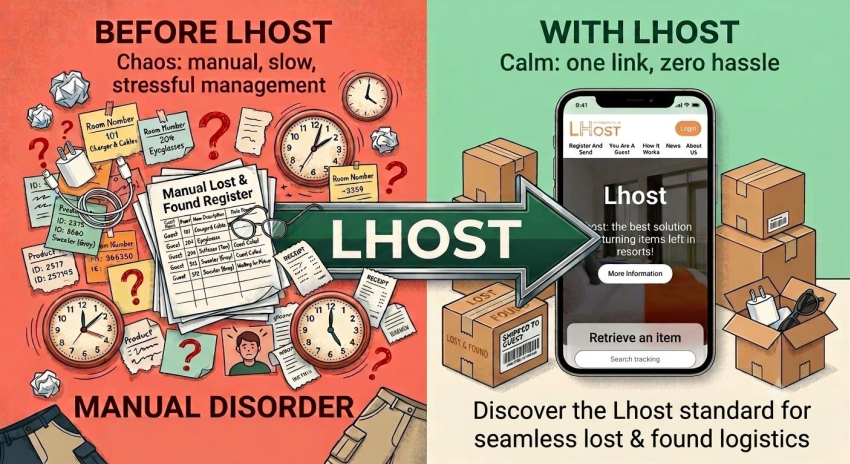 Lost and found management shouldn't be a second job for your front desk