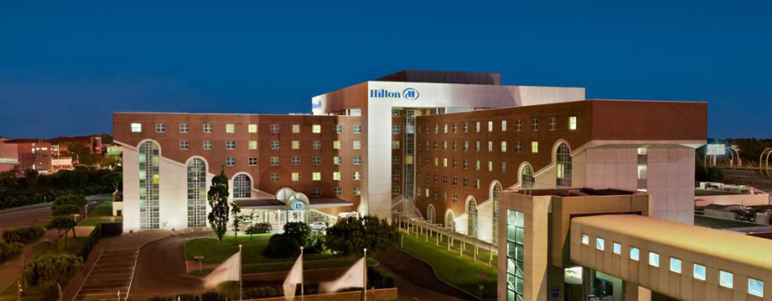 Benvenuto a bordo al Hilton Rome Airport Fiumicino